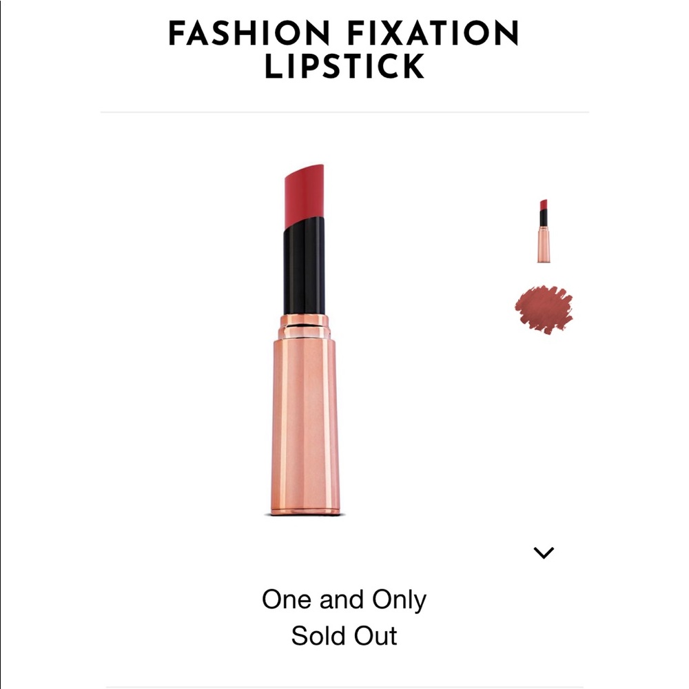 Hot Makeup Fashion Fixation Lip Stick One & Only